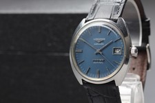 [Casi COMO NUEVO] Reloj Longines Admiral Cinco Estrellas Esfera Azul Fecha Automático Para Hombre