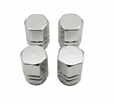 Ventilkappen schwarz oder silber mit roter Dichtung Auto Fahrrad Motorrad Reifen