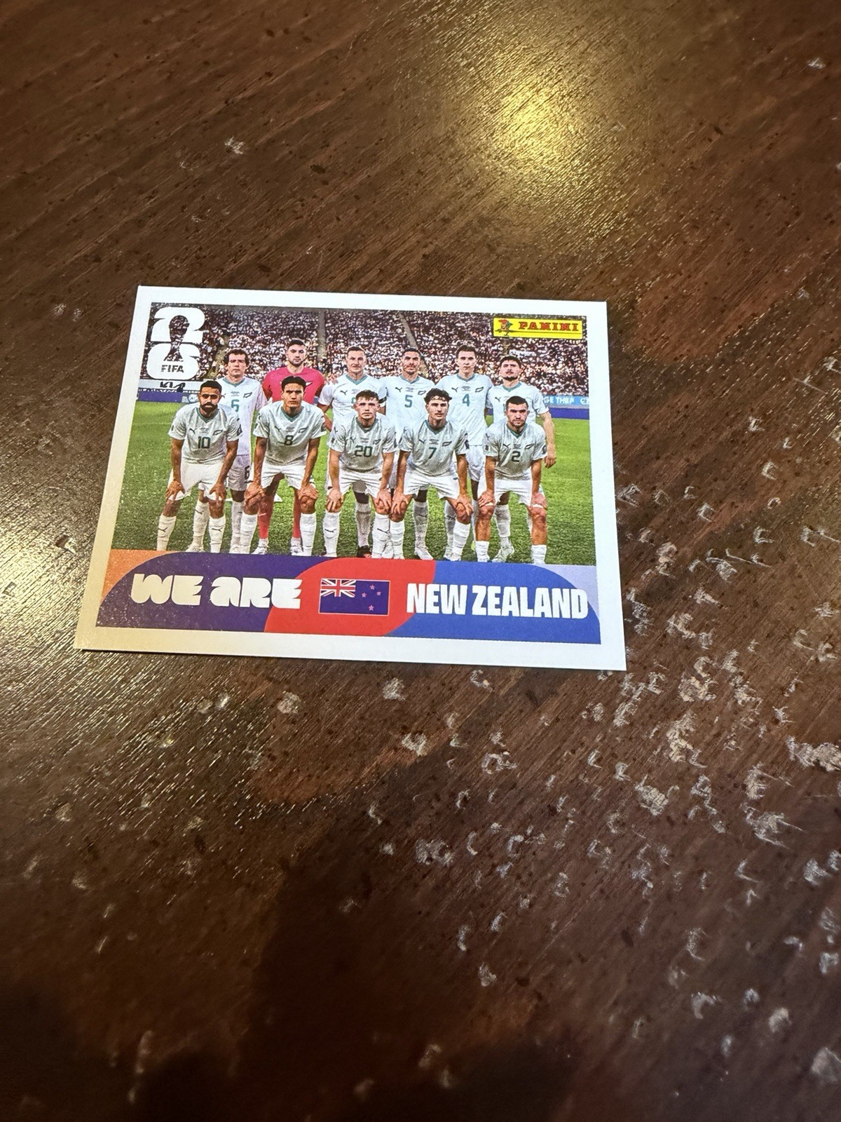 2026 Panini FIFA World Cup Sticker #NZL13 New Zealand