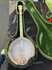 B D 4 string Senatora used Banjo With Ludwig Case Nice Condition