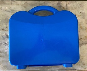 LEGO Juniors 10659 Blue Vehicle Suitcase - 100% Complete with Manual & Suitcase