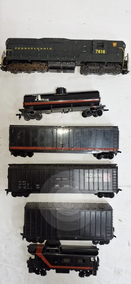 HO Scale Large Train Set With Atlas Nickel Silver Track.  Tested! - Image 4 of 4
