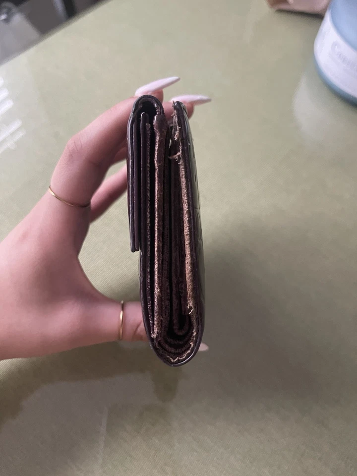 迪奥专利Monogram钱包(波尔多/梅色) — 第 3/4 张图片