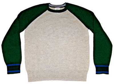 Gap Kids Boys Size Medium 8-9 Wool Blend Pullover Crewneck Sweater