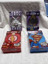 DC Universe Bath Bombs, 4-Pack Batman Superman Flash Bugs Bunny