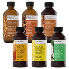 Lorann Oils Variety Bakery Emulsion Multiple Flavors, Perfect for Enhancing B...