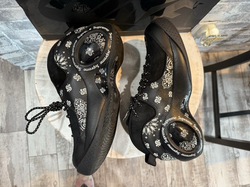 Größe 9 - Nike Supreme x Air Zoom Flight 95 SP Black - Bild 5 von 12