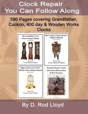 #ad Clock Repair You Can Follow Along: Grandfather Clocks Cuckoo Clo $121.04