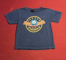 Vintage Thomas The Train Character Day Out Train Ride Boys 5/6T Shirt