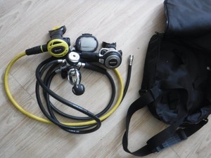 Mares Mr 22 Scuba Reg With + Console And Computer