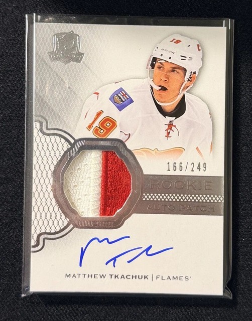 2016-17 Upper Deck The Cup - Rookie Auto Patch Matthew Tkachuk RC RPA  /249