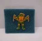 Vintage Teenage Mutant Ninja Turtles Mirage Studios Michelangelo Pin