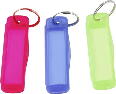 Fackelmann Schlüsselanhänger-Set Tecno 2 x 6 cm, 3 Stück Schlüsselanhänger