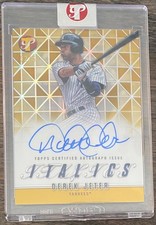 2025 Topps Pristine Italics DEREK JETER Auto /50 