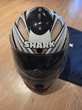 Shark S800 Motorcycle Helmet Special Edition, Large With Dustbag