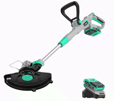 20V 12'' Cordless String Trimmer & Wheeled Edger with Battery & Charger