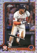 2025 Topps Chrome Logofractor Edition #97 Pedro León