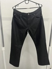 Versace Collection Classic City RIRI Zip Striped Pockets Pants Size 34