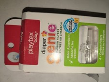 Playtex Diaper Genie Carbon Filter 4 pack Diaper Pail Odor