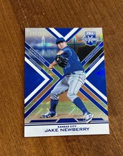 Jake Newberry 2016 Panini Elite Aspirations Blue #169 Kansas City Royals /75