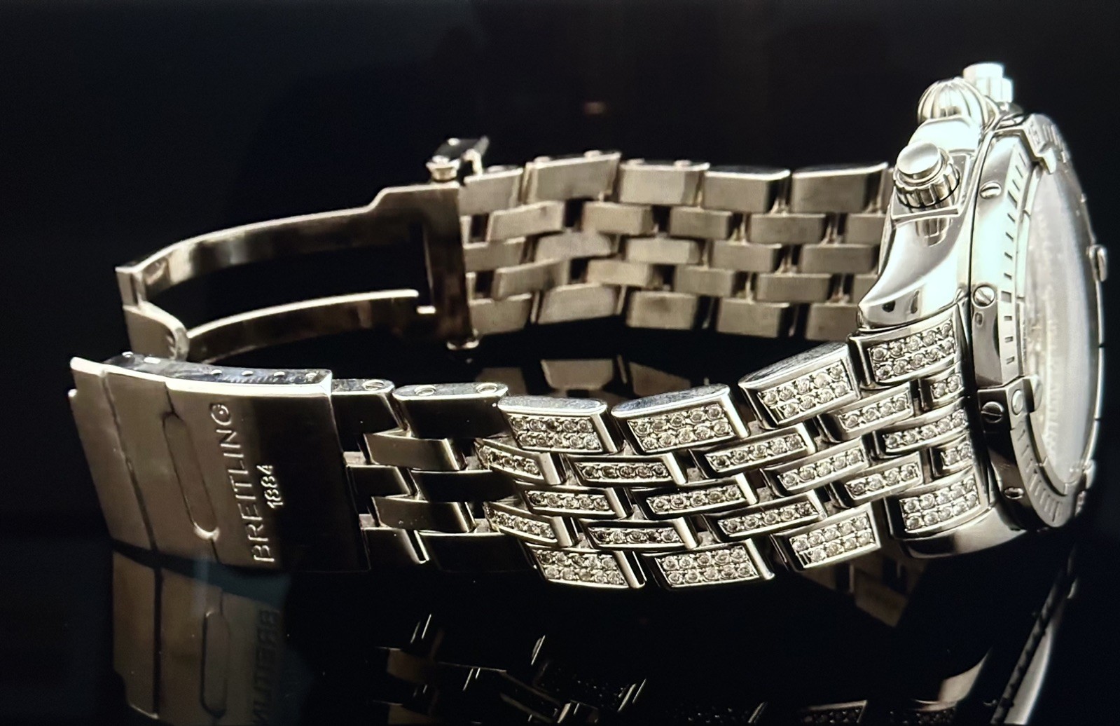 BREITLING CHRONOMAT EVOLUTION DIAMOND MOP MEN'S WATCH A13356 RRP £7500 image 10