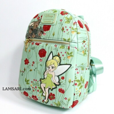 Loungefly Disney Peter Pan Tinkerbell & Lost Boys Floral  display picture 2