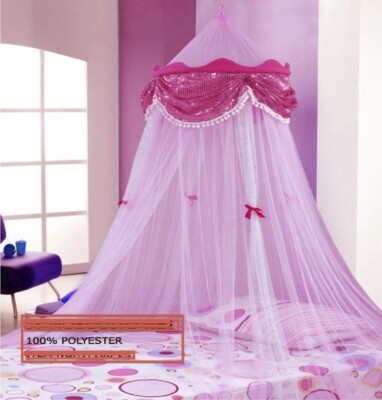 Pink Princess Bed Canopy Hang this over any ''royally'' cute childs bed