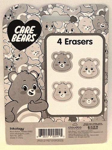 Care Bears Erasers by Inklogy - Picture 2 of 6