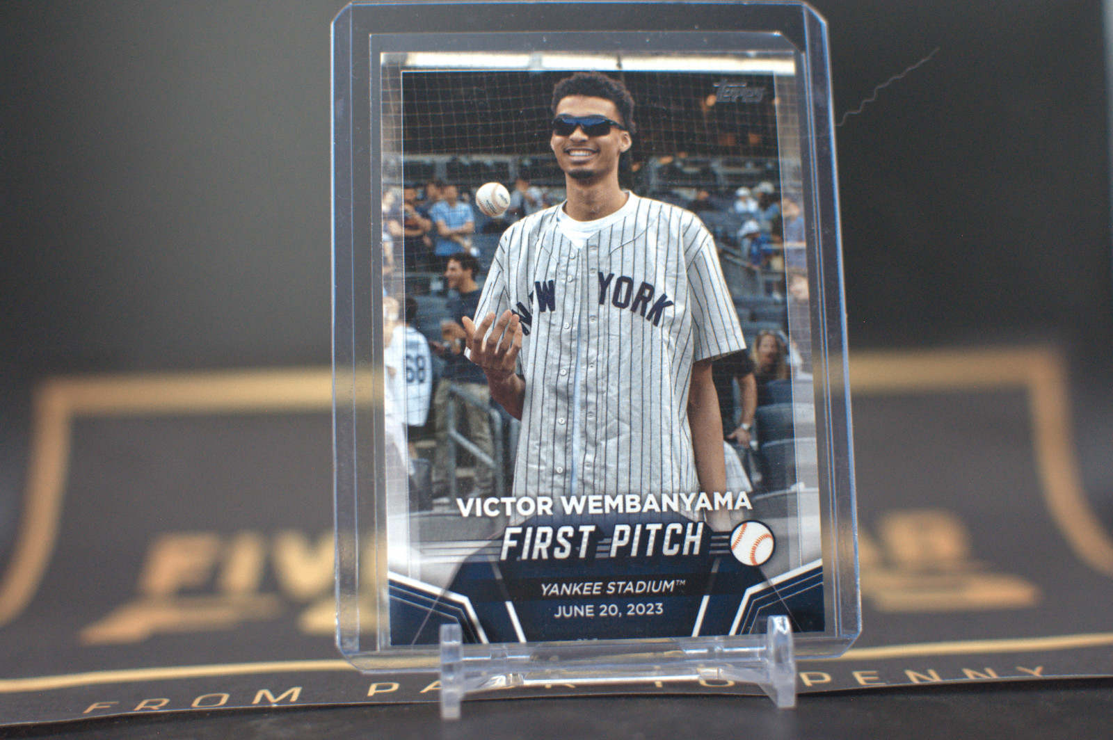 2024 Topps First Pitch: Victor Wembanyama #FP-1