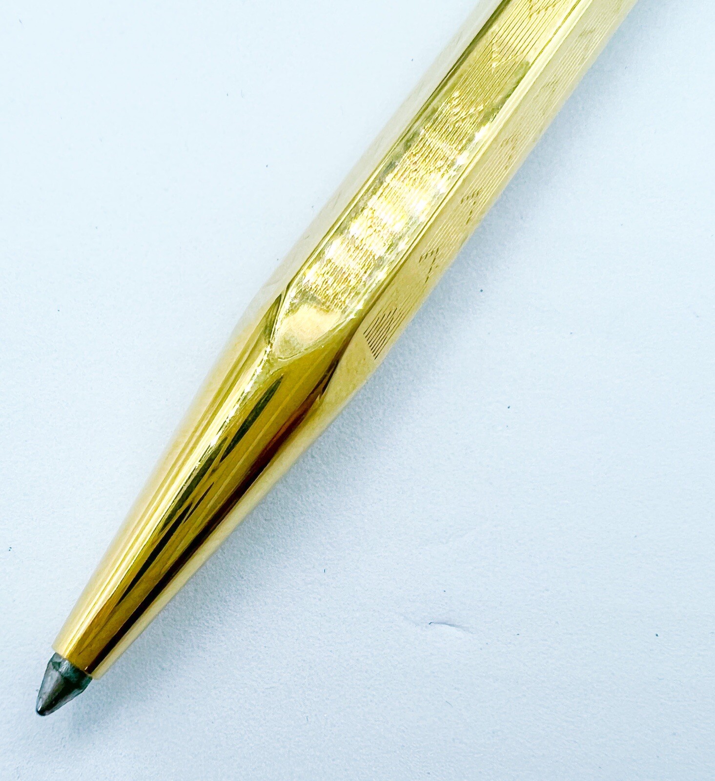 Caran d'ACHE Gold Plated Ballpoint Pen Rare Vintage Free Ship eBay