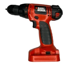 Black & Decker 12V Drill CD120S Red No Battery Drill Tested