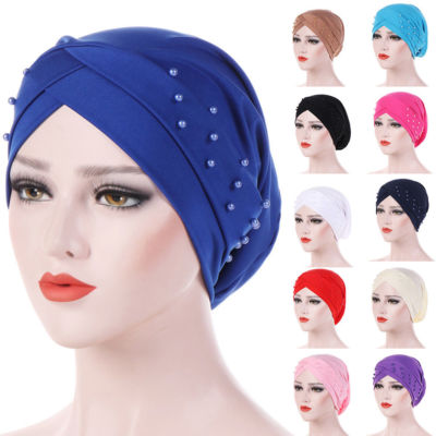 Ladies Women Hair Loss Scarf Cancer Chemo Cap Muslim Turban Hat Hijabs Head Wrap