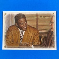 Jackie Robinson 2007 Upper Deck Masterpieces #24 MLB Brooklyn Dodgers
