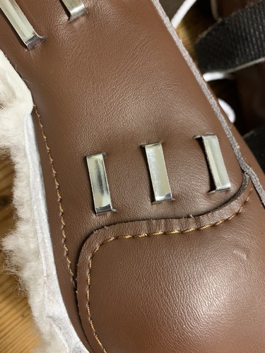 Gygax Star Tendon Luxury Leather/Sheepskin Pony & Full in Brown or White - Picture 3 of 7