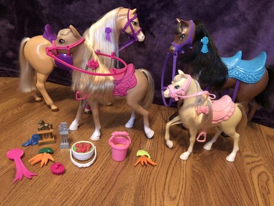 barbie sisters 4 horse set