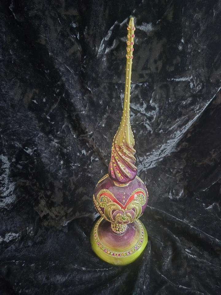 Adorno de vidrio soplado Jay Strongwater Saint Peter Foto 4 de 4