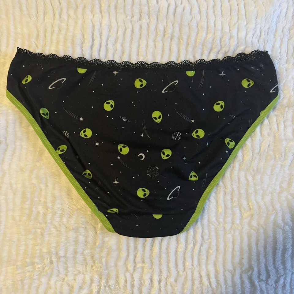 Panty Hot Topic Aliens & Planets Nuevo con Etiquetas Mediano Foto 4 de 4