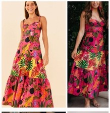 Large Farm Rio Leopard Pop Maxidress