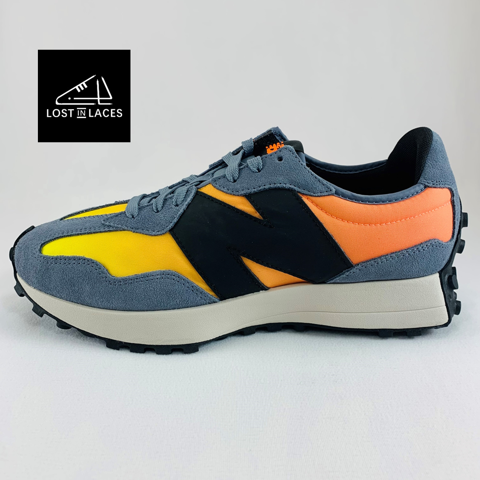 New Balance 327 Citrus Orange Yellow Sneakers (Men\u0026#039;s Sizes) New Shoes  MS327SC | eBay
