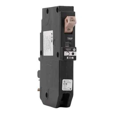 NEW Eaton CHFP120GF 20 Amp Single Pole CH Ground Fault Circuit Breaker