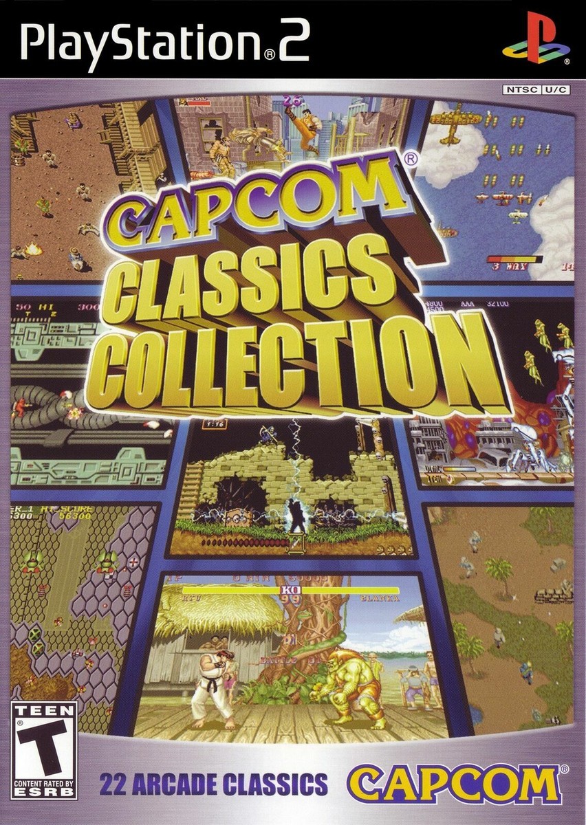 Capcom Classics Collection Vol 1 + Vol 2 Dual Pack Playstation 2