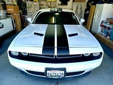 For Dodge Challenger 15 To 24 Twin Racing Stripes 8 Vinyl Graphic Decal 36 Feet