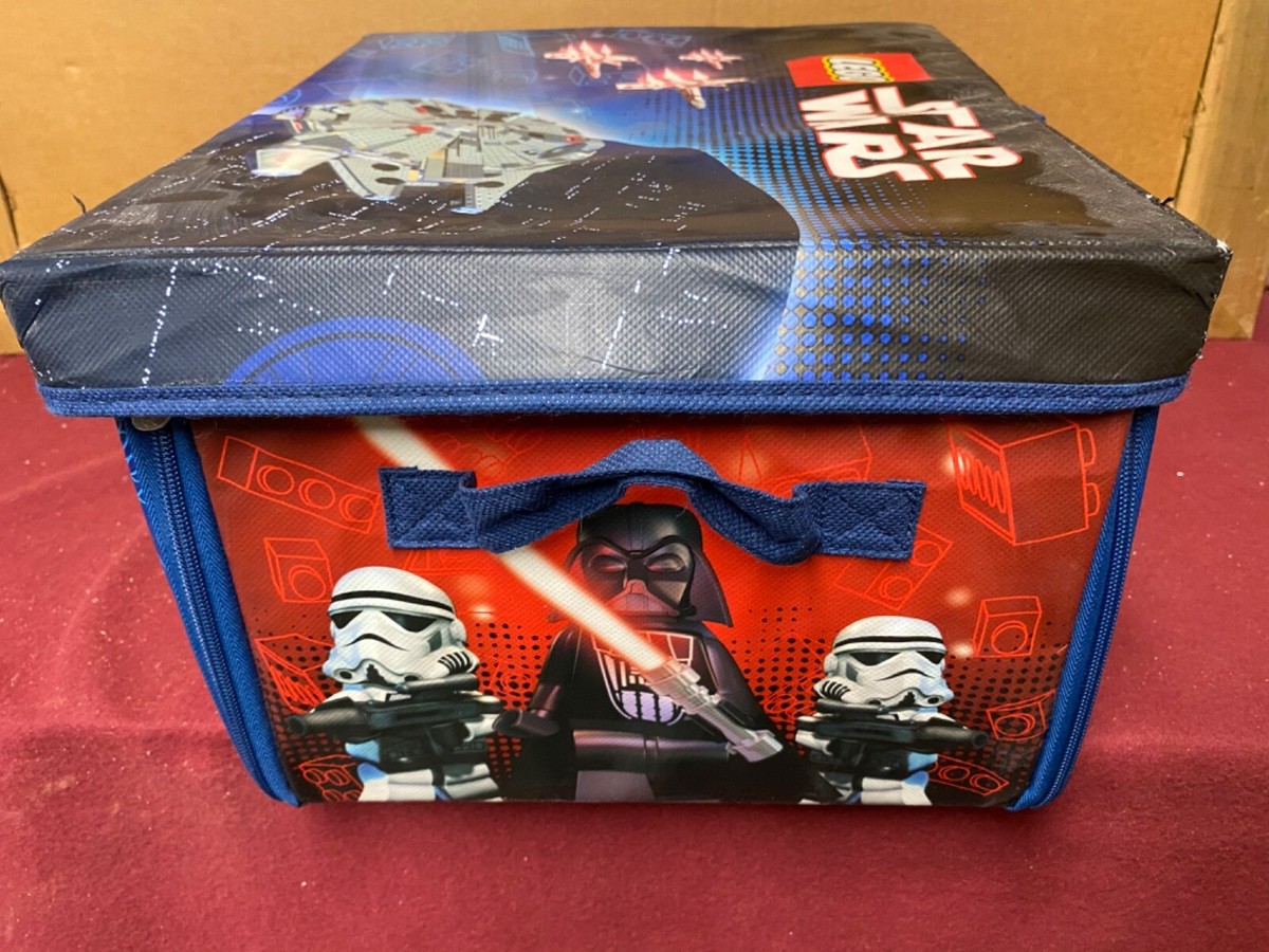 Lego Star Wars Carry Case, Fold Out Play Mat, Storage Bag Bin