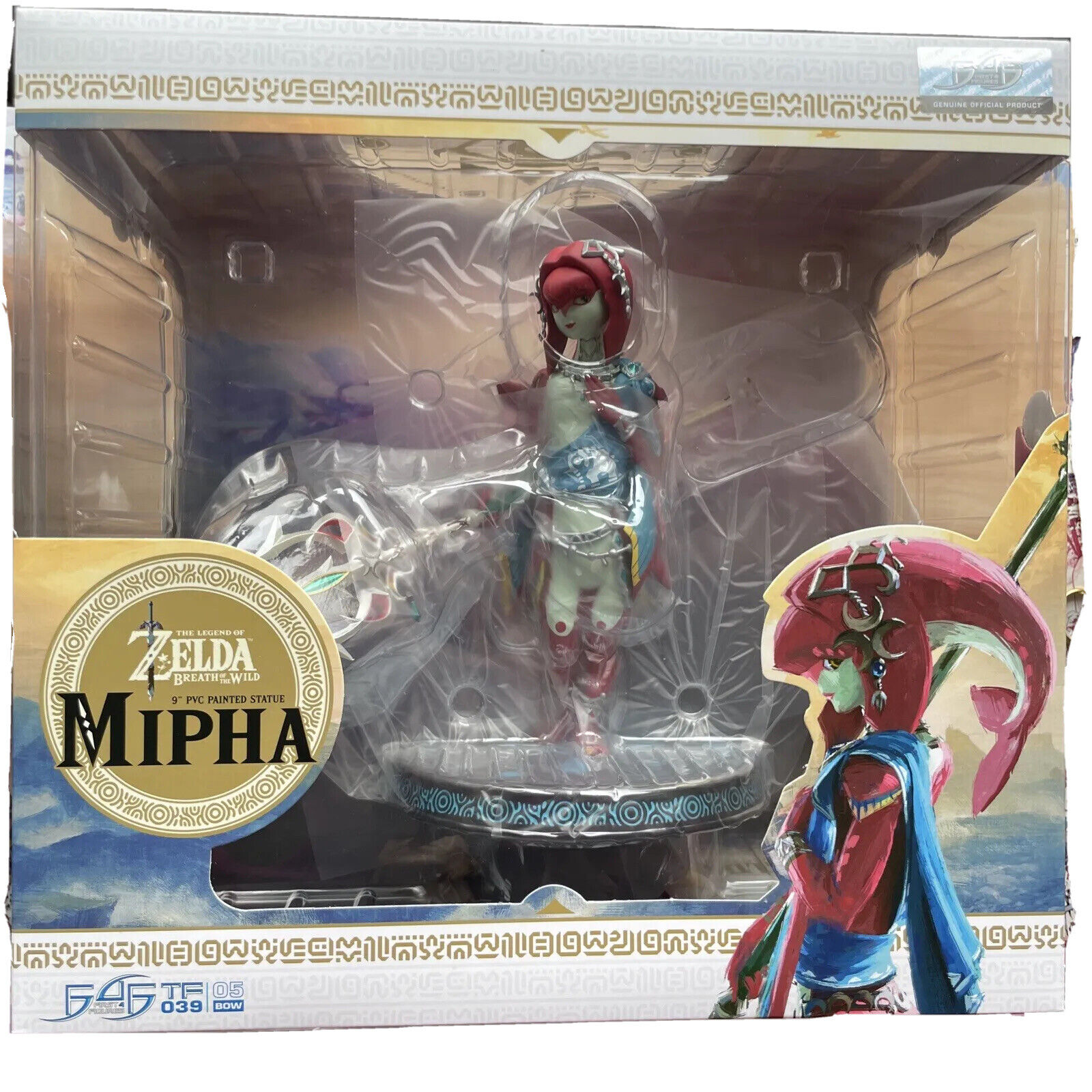 The Legend of Zelda Breath of the Wild Mipha PVC Statue First 4 Figures