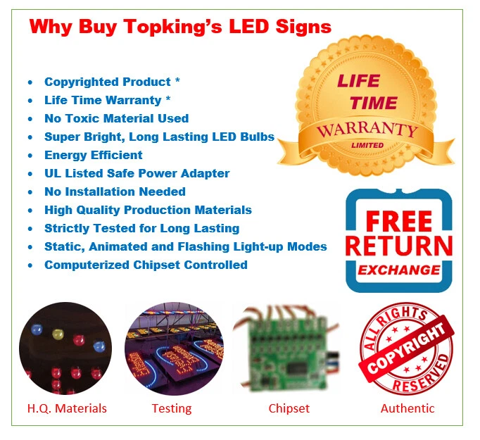 Fried Chicken Neon Sign LED Open Sign Store Sign Business Sign Window Sign - Image 4 of 4