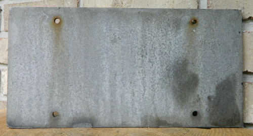 Scarce Vintage Michigan Ducks Unlimited Heavy Cast-Aluminum Vanity License Plate - Picture 5 of 5