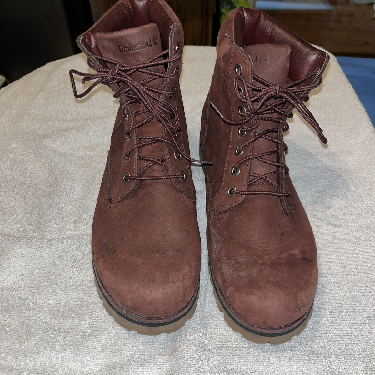 TIMBERLAND’S (size 9.5) Boots Timberland Brown size 9.5 US in Suede - 30743617 main image 3