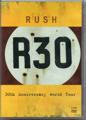 Rush DVD (2 Discs) R30 30th Anniversary World Tour Brand New Made In Brazil