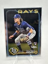 2024 Topps Chrome Tristan Gray RC #8 Tampa Bay Rays Rookie