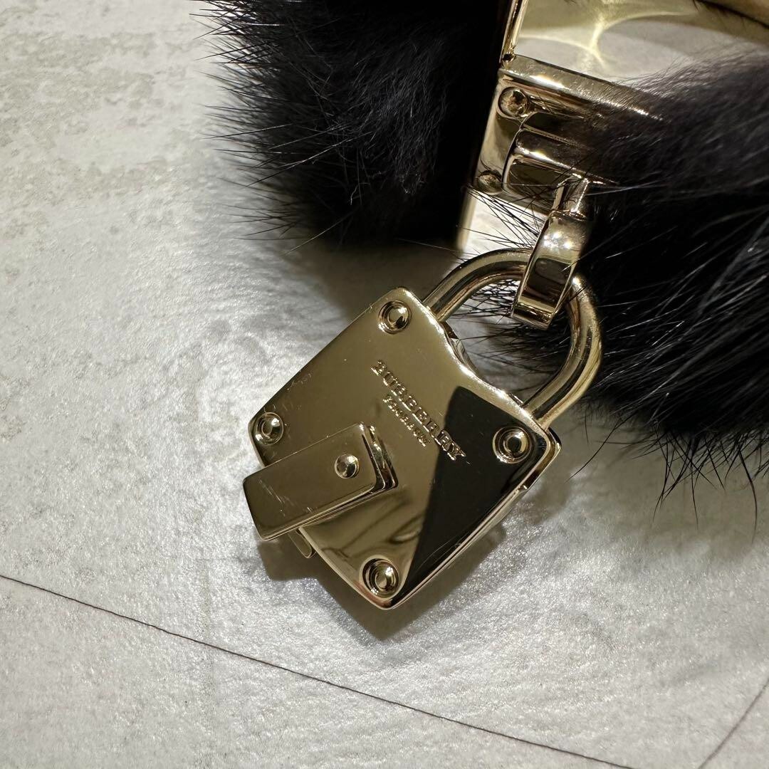 BURBERRY MINK FUR BRACELET